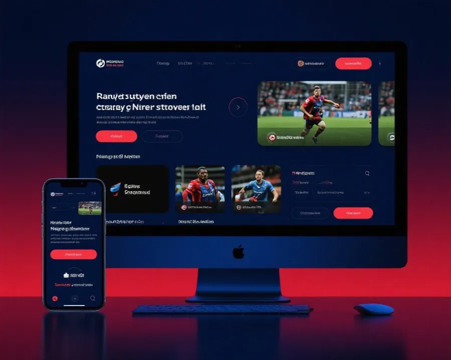 世界盃直播平台介面示意