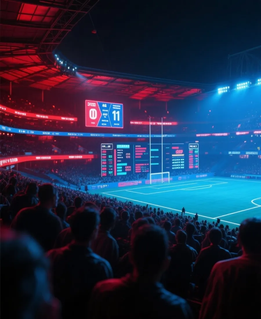 世界盃球場數據氛圍示意圖